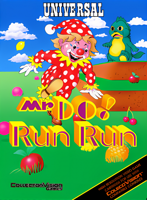 Mr. Do! Run Run box art