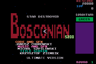 Bosconian 5200 - Ultimate Version — sstitle (WOR)