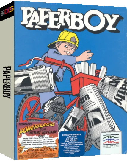 Paperboy — box-3D (US)