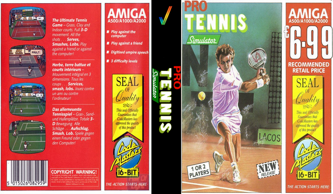 Pro Tennis Simulator — box-texture (EU)
