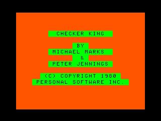 Checker King — sstitle (US)