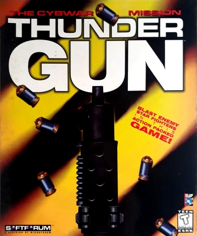 Thundergun - The Cybwar Mission box art