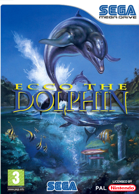 Ecco The Dolphin — box-2D (EU)