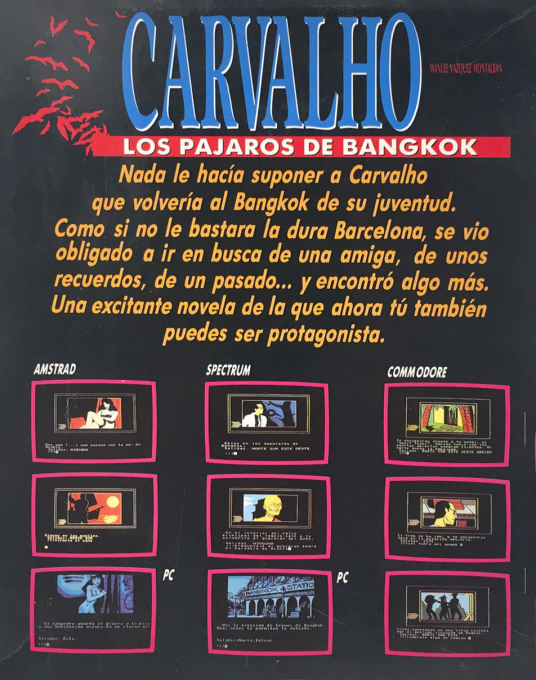 Carvalho - Los Pajaros de Bangkok — box-2D-back (SP)
