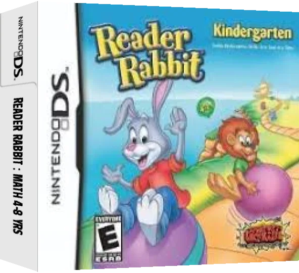 Reader Rabbit - Math 4-8 yrs — box-3D (US)