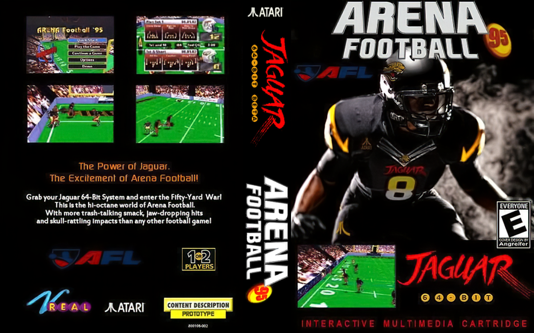 Arena Football '95 — box-texture (WOR)