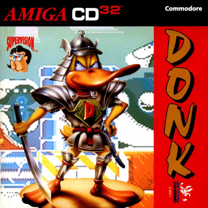 Donk! The Samurai Duck! box art