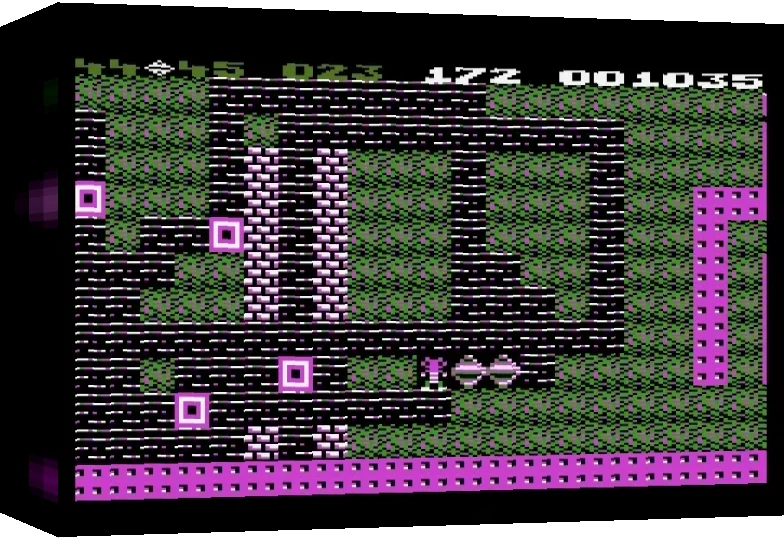 Bandit Boulderdash 08 — box-3D (WOR)