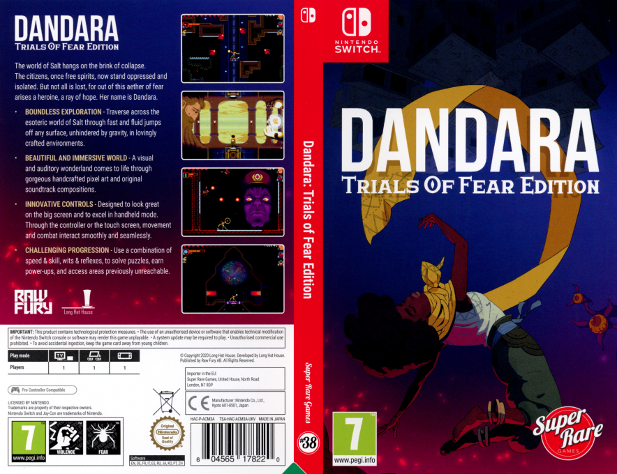 Dandara - Trials of Fear Edition — box-texture (EU)