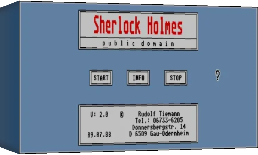 Sherlock Holmes — box-3D (WOR)