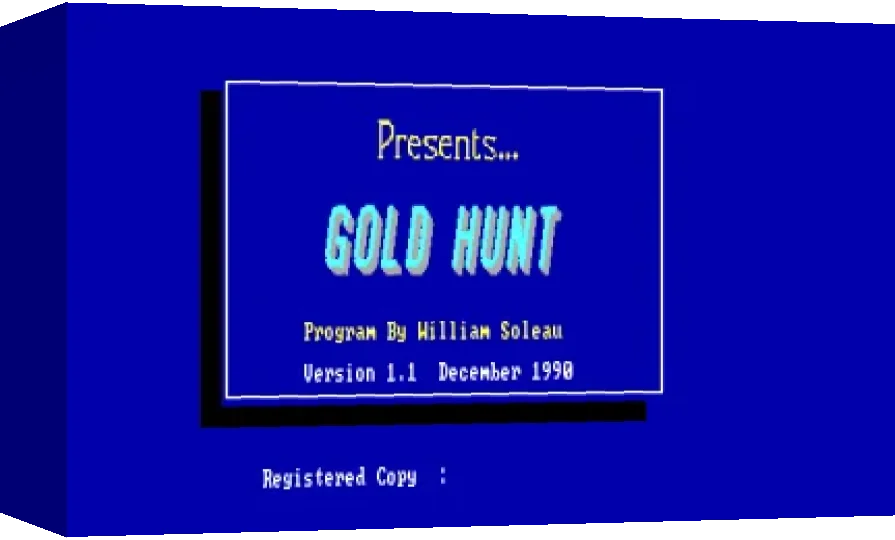 Gold Hunt — box-3D (WOR)
