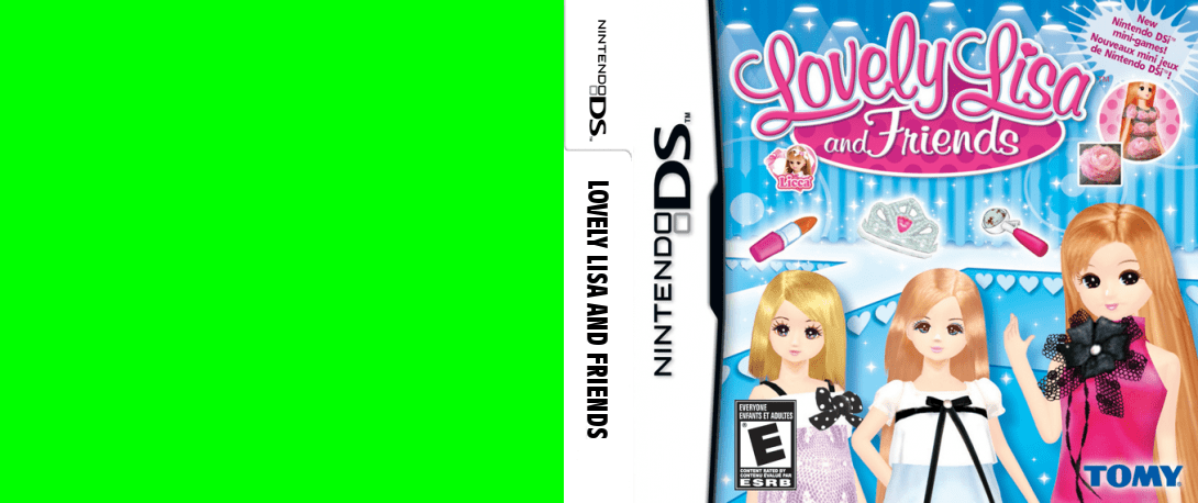 Lovely Lisa and Friends — box-texture (US)