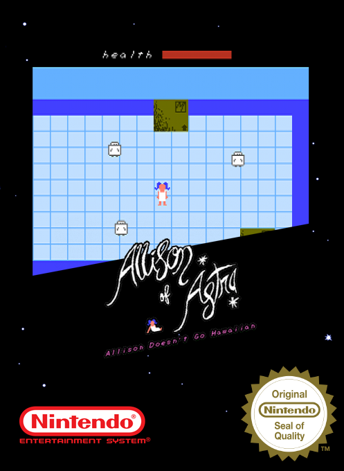 Allison Of Astra - Allison Doesn't Go Hawaiian — box-2D (SS)