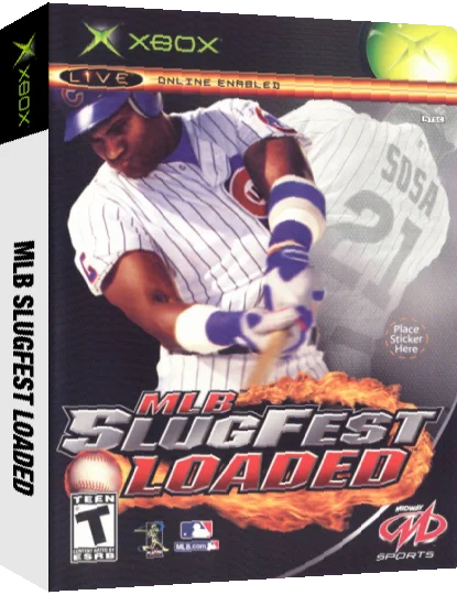 MLB SlugFest - Loaded — box-3D (US)