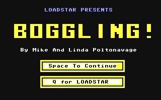 Boggling! — sstitle (WOR)