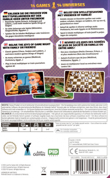 That's My Family - Family Fun Night — box-2D-back (DE)