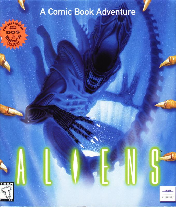 Aliens - A Comic Book Adventure box art