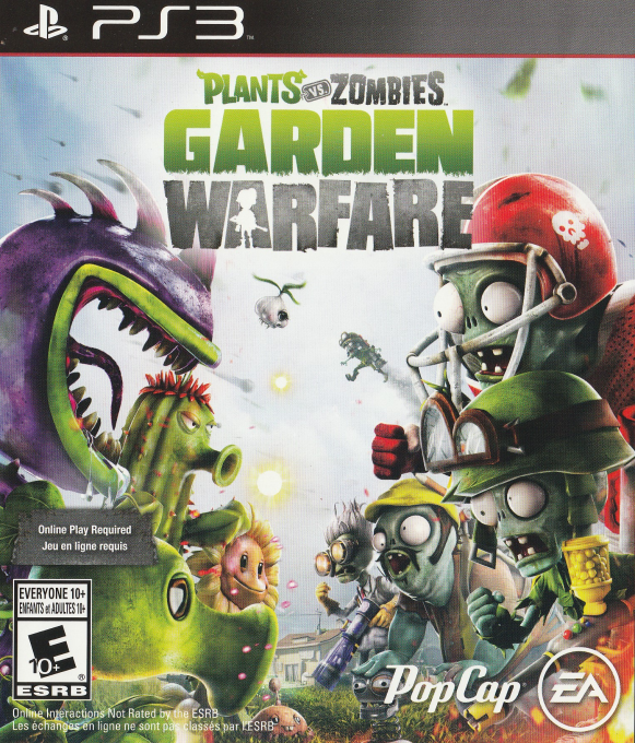 Plants vs. Zombies - Garden Warfare box art