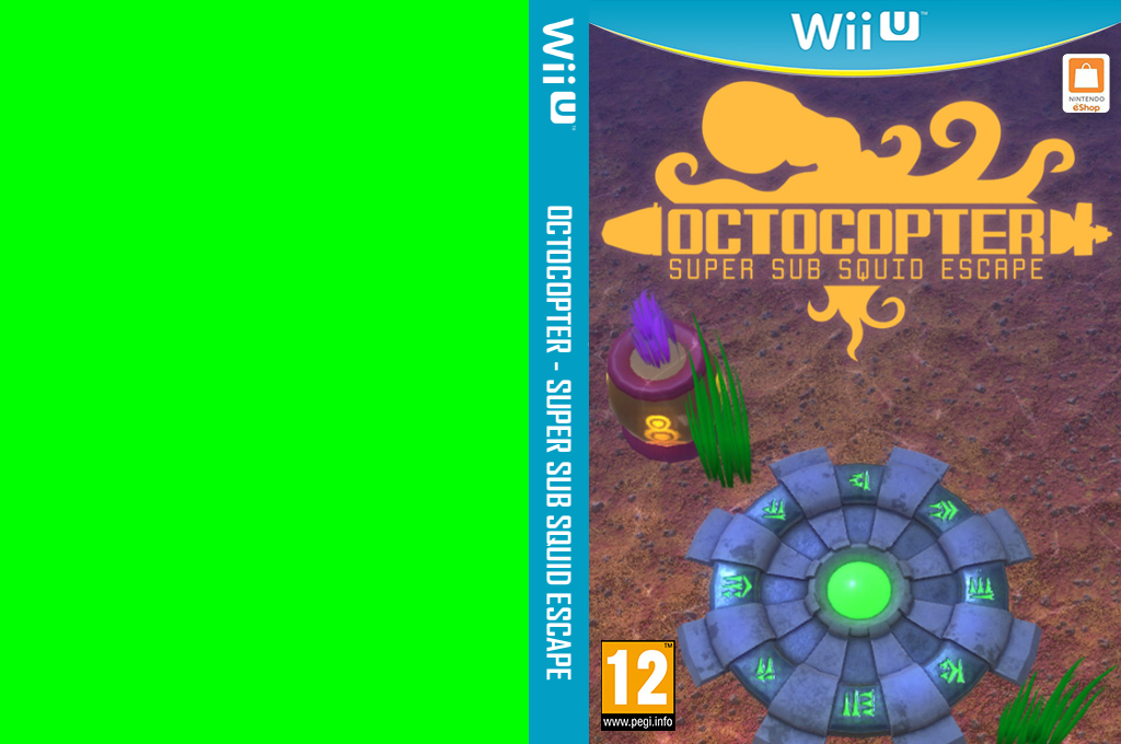 Octocopter - Super Sub Squid Escape — box-texture (EU)