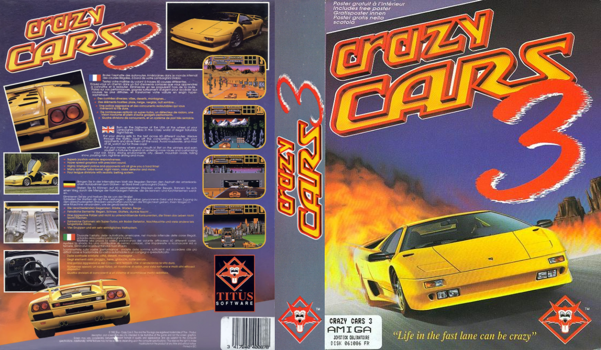 Crazy Cars 3 — box-texture (EU)