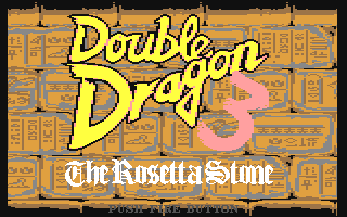 Double Dragon 3 - The Rosetta Stone — sstitle (WOR)