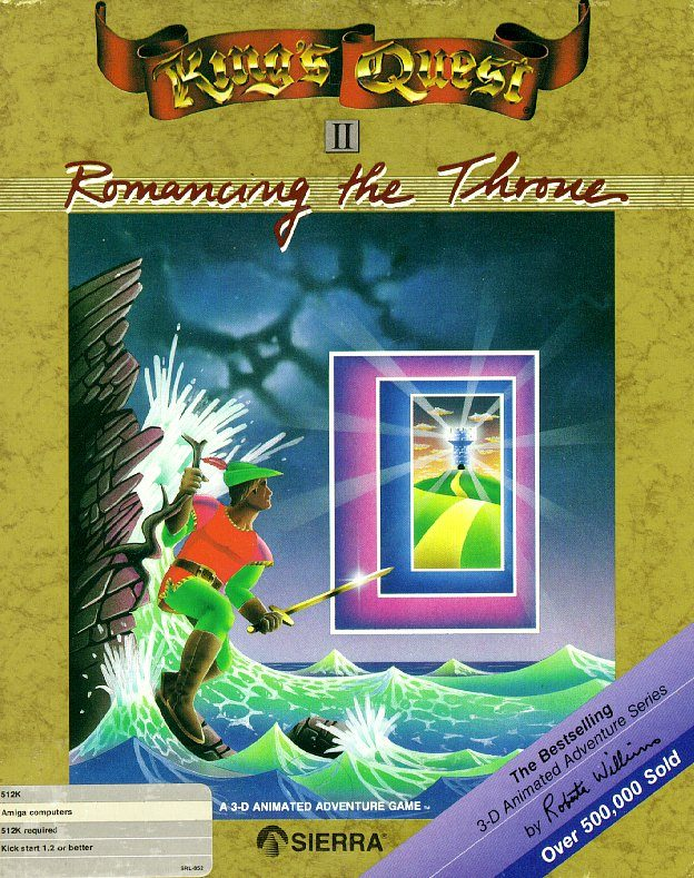 King's Quest II - Romancing the Throne box art