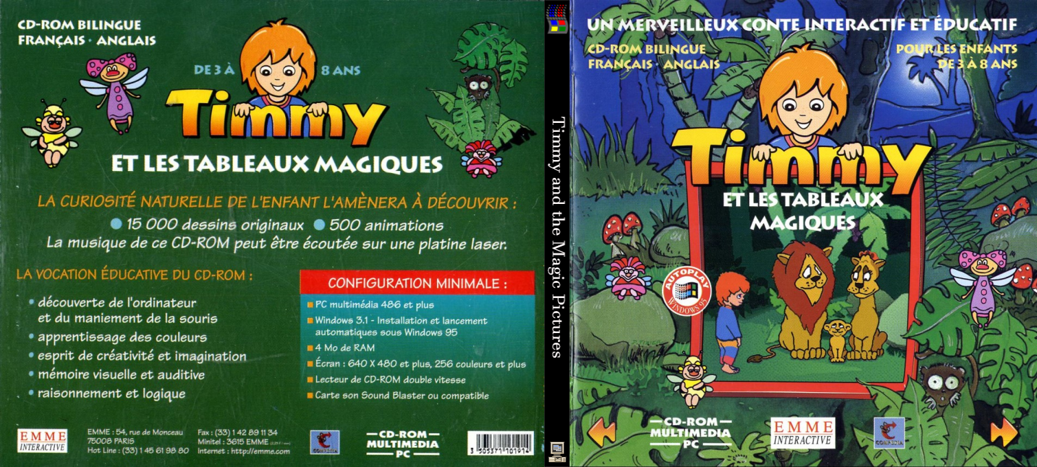 Timmy and the Magic Pictures — box-texture (CUS)