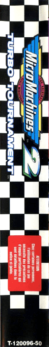 Micro Machines 2 - Turbo Tournament — box-2D-side (FR)