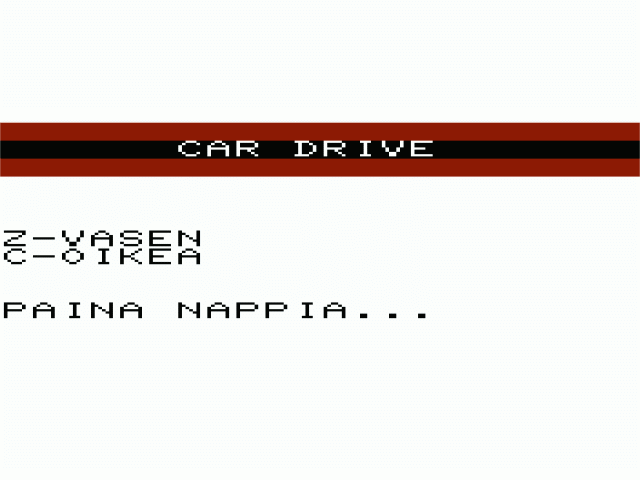 Car Drive — sstitle (WOR)