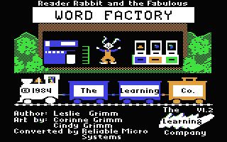 Reader Rabbit And The Fabulous Word Factory — sstitle (WOR)