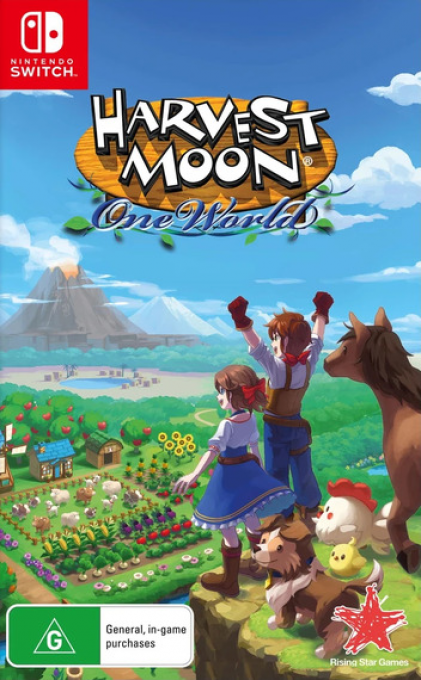 Harvest Moon - One World — box-2D (AU)