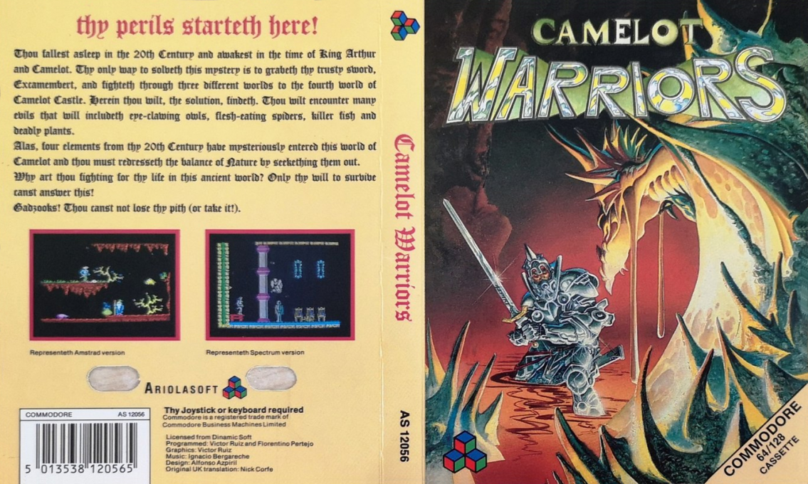 Camelot Warriors — box-texture (EU)