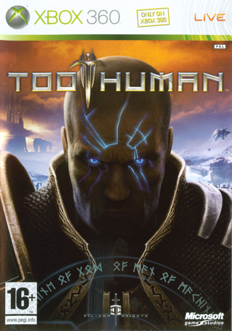 Too Human box art