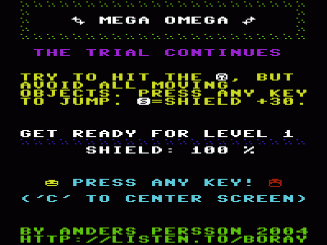 Mega Omega — sstitle (WOR)