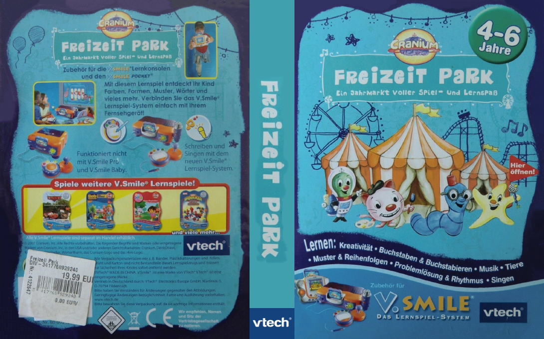 Cranium - Partyland Park — box-texture (DE)