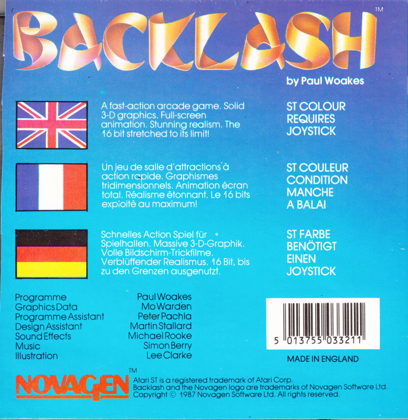 Backlash — box-2D-back (EU)