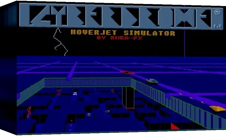 Cyberdrome - Hoverjet Simulator — box-3D (WOR)