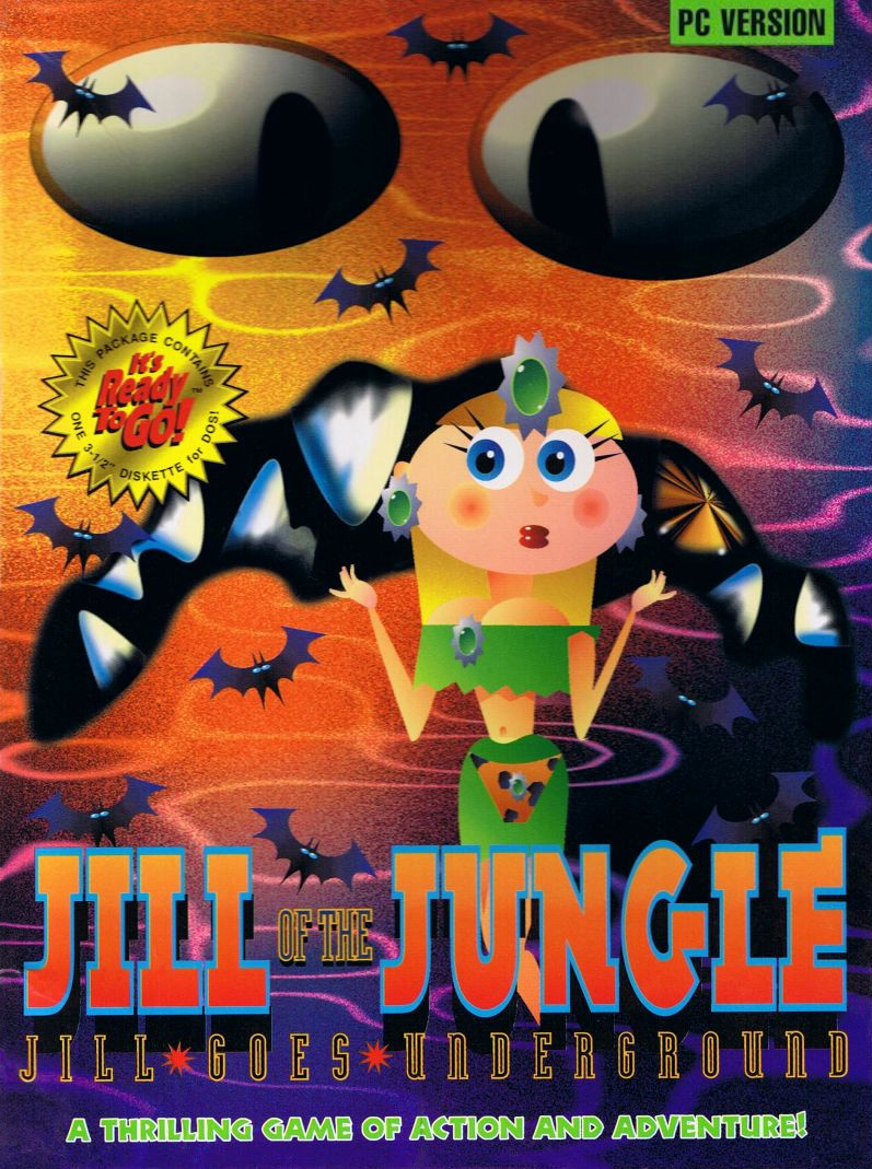 Jill Of The Jungle - Jill Goes Underground — box-2D (AU)