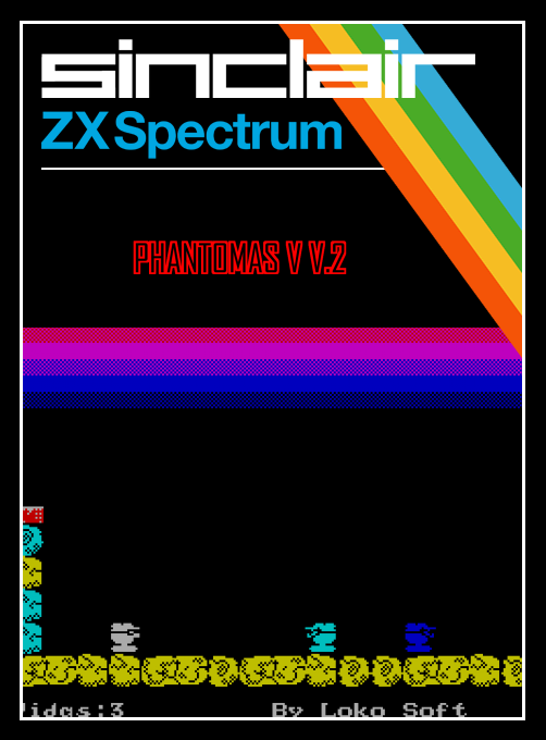 Phantomas V V.2 box art