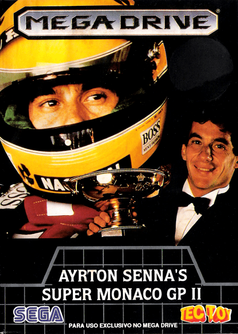Ayrton Senna's Super Monaco Gp 2 — box-2D (BR)