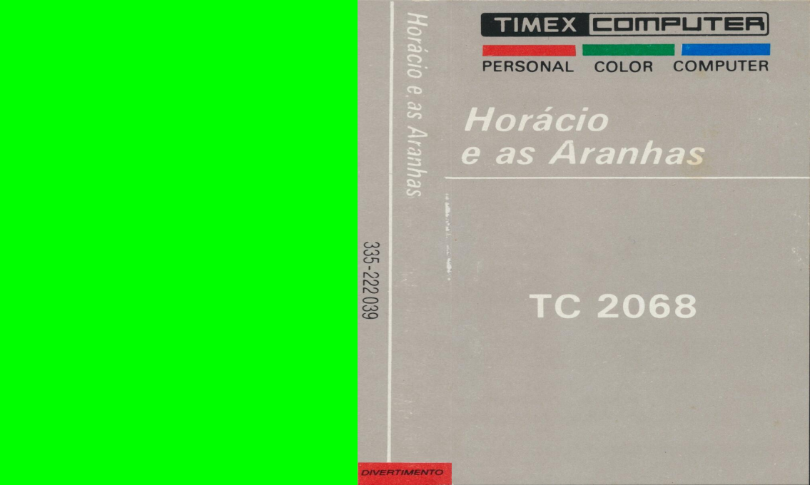 Horácio e as Aranhas — box-texture (EU)