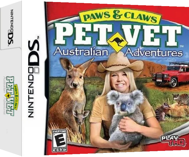 Paws & Claws - Pet Vet - Australian Adventures — box-3D (US)