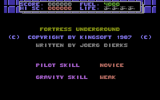 Fortress Underground — sstitle (WOR)