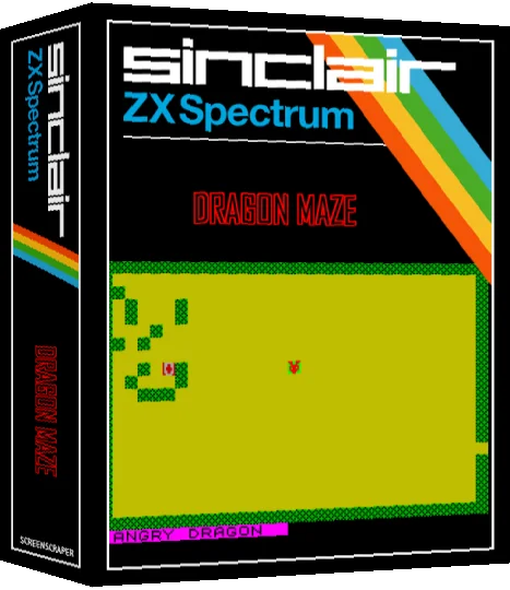 Dragon Maze — box-3D (SS)