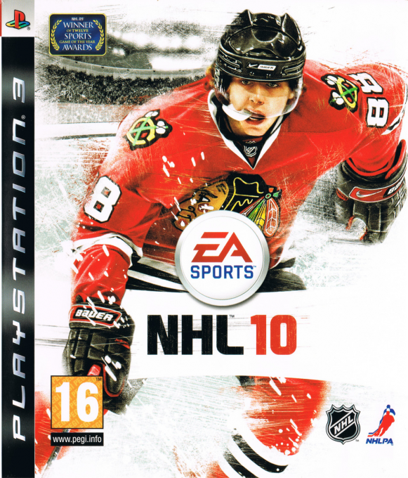 NHL 10 box art