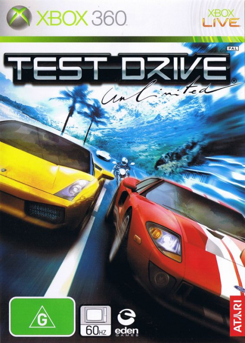 Test Drive Unlimited — box-2D (AU)