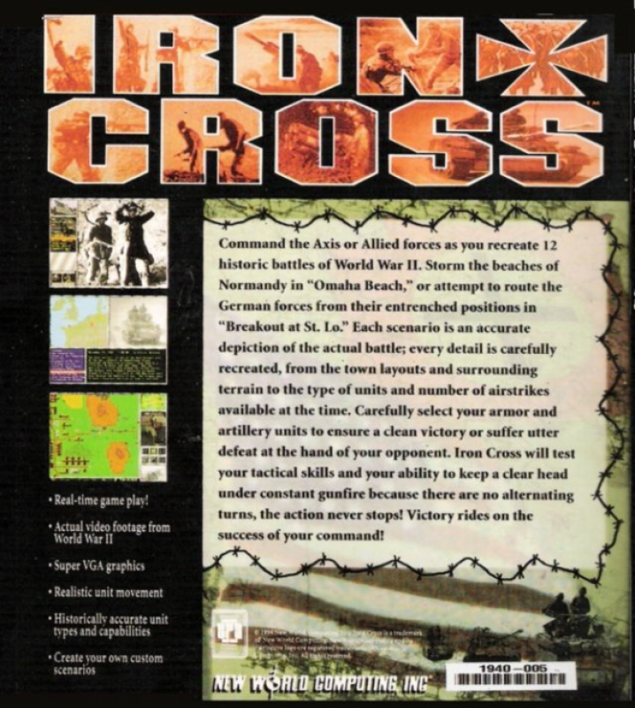 Iron Cross — box-2D-back (US)