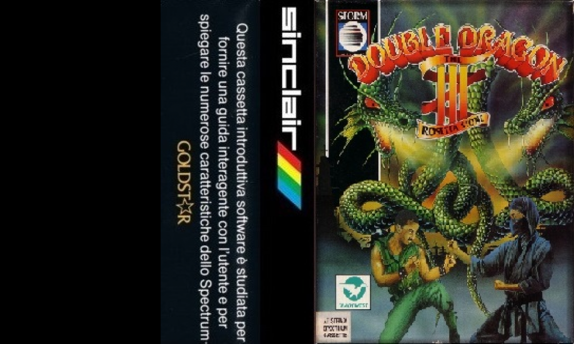 Double Dragon 3 - The Rosetta Stone — box-texture (EU)