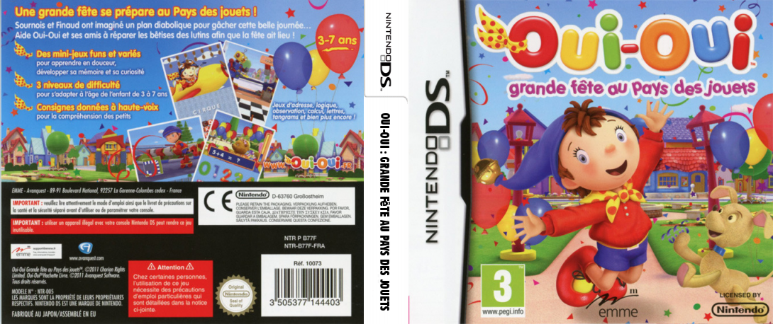 Oui-Oui - Grande Fete au Pays des Jouets — box-texture (FR)