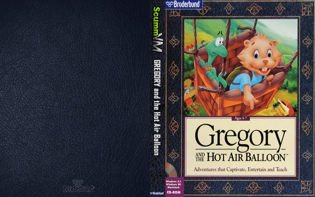 Gregory and the Hot Air Balloon — box-texture (WOR)